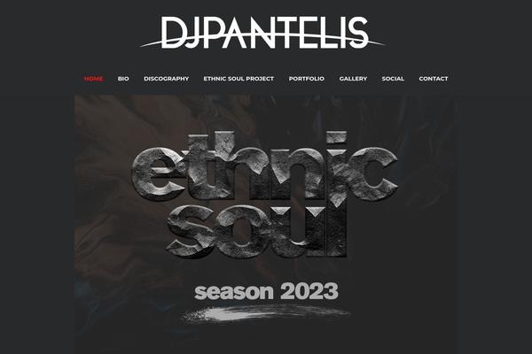 Jarvis theme site design template sample