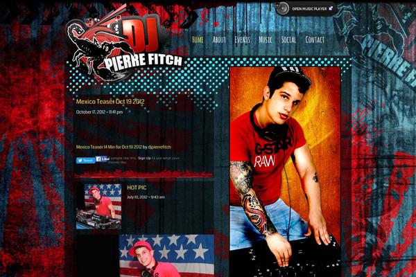 Skeleton theme site design template sample