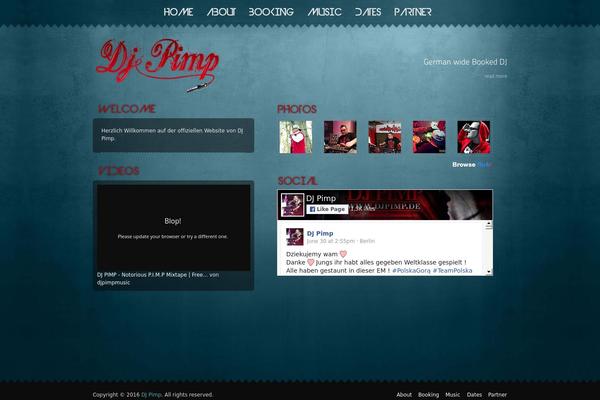 Irresistible theme site design template sample