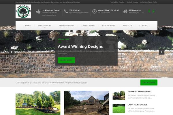 BuildPress theme site design template sample