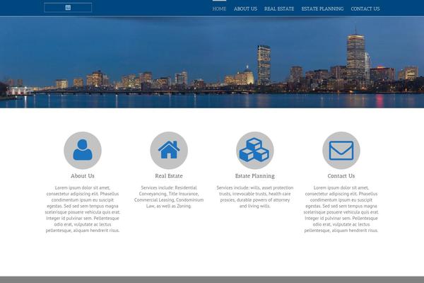 Avada Child theme site design template sample