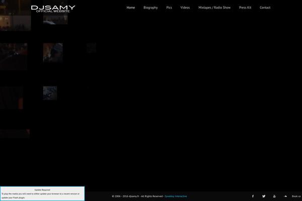 Unik theme site design template sample