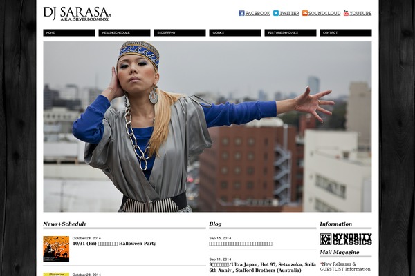 Default theme site design template sample