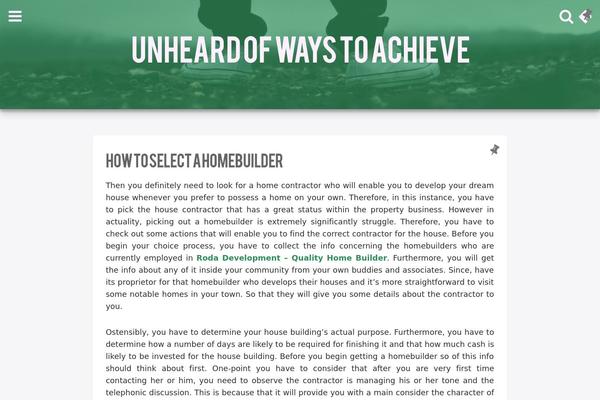 PixelHunter theme site design template sample
