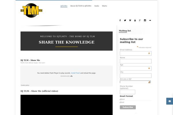 djtlmtv.com site used Limitless