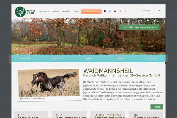 djv-service.de site used Cherry Framework