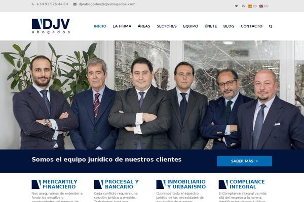 Total theme site design template sample