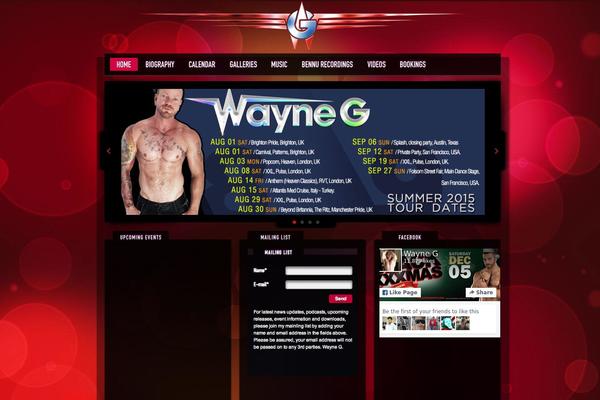 Dancefloorv3 theme site design template sample