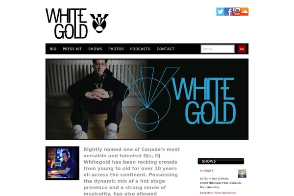 Backstage theme site design template sample