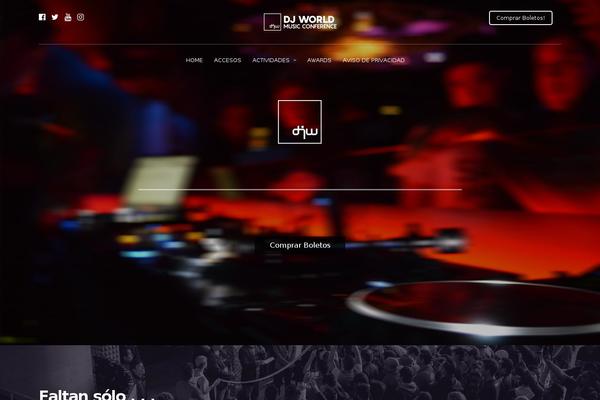 Goliath theme site design template sample