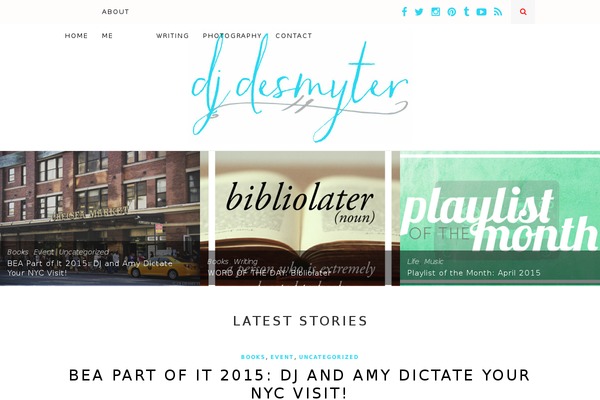 Hemlock theme site design template sample