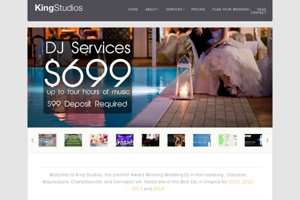 djyourwedding.com site used Acoustic v1.0.2