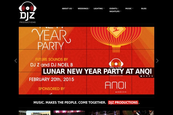 djz theme websites examples