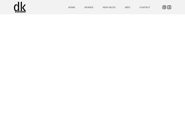 Modellic theme site design template sample