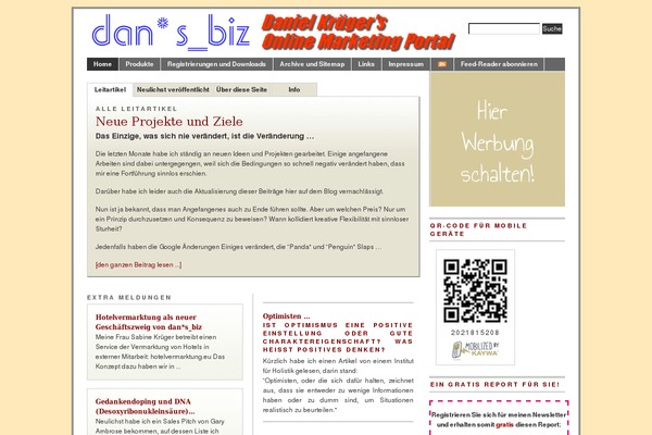 Site using Profit_builder plugin