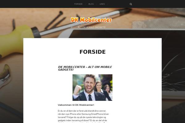 Hitchcock theme site design template sample