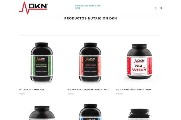 dkn-nutricion.com site used Nutritiondkn