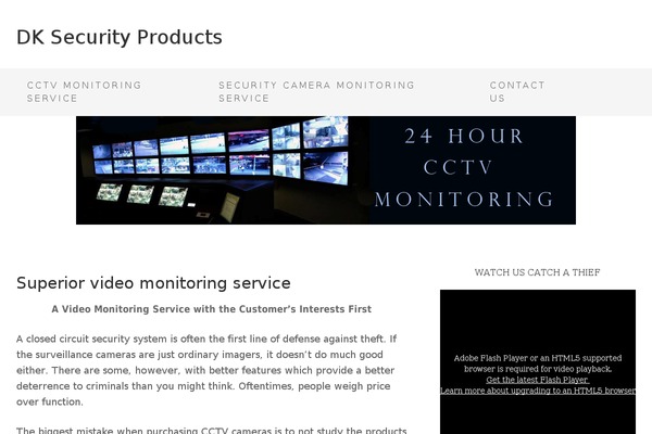 dksecurityproducts.com site used Beautiful Pro Theme
