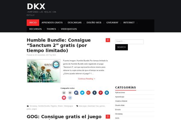 dkx.cl site used Heading-news