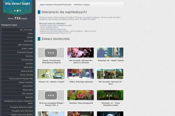 Primal theme site design template sample