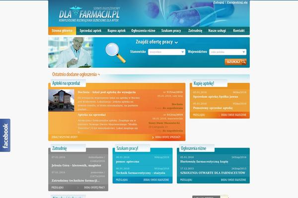 WorkScout theme site design template sample