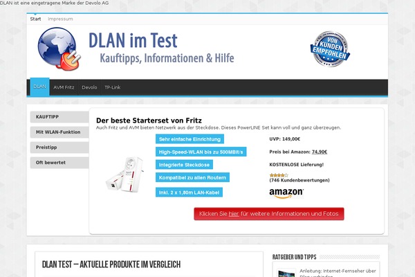 Site using AmazonSimpleAdmin plugin