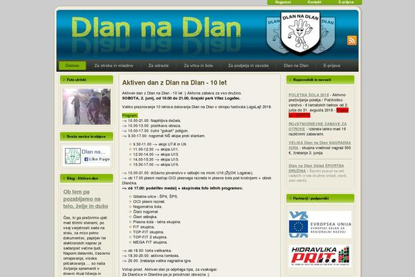 Freshlife theme site design template sample