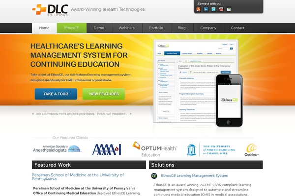 dlc theme websites examples