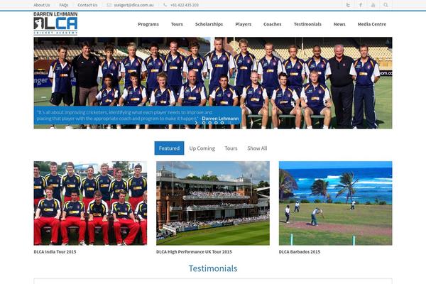 Emulate theme site design template sample