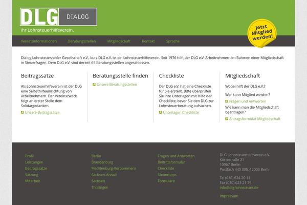 dlg-lohnsteuer.de site used Dlg