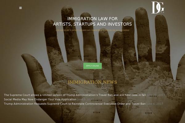 dlg theme websites examples