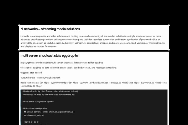 Site using Social Links plugin