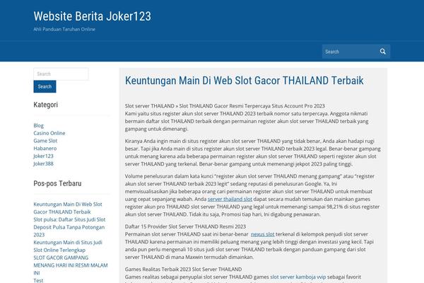 Academica theme site design template sample