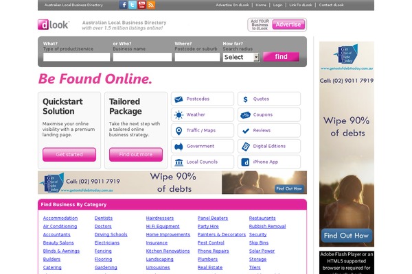 Broadcast theme websites examples