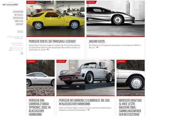 Ubergrid theme site design template sample