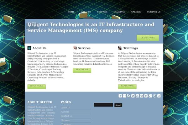 Simpleo theme site design template sample
