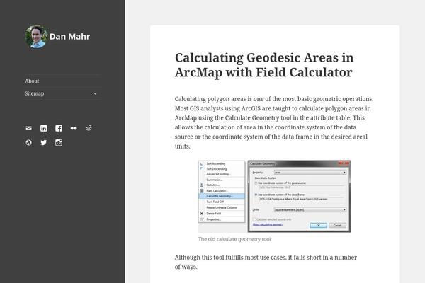 Site using Flickr Gallery plugin