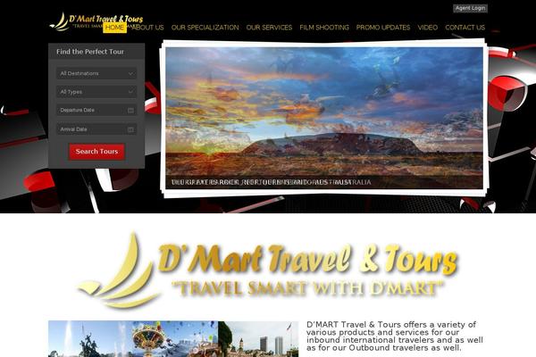 Midway theme site design template sample