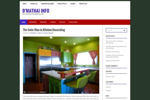 Ultimage theme site design template sample