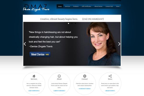 dmazsalon.com site used Beauty Salon
