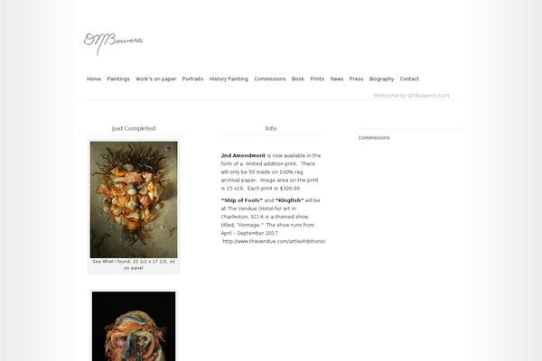 Modest theme site design template sample