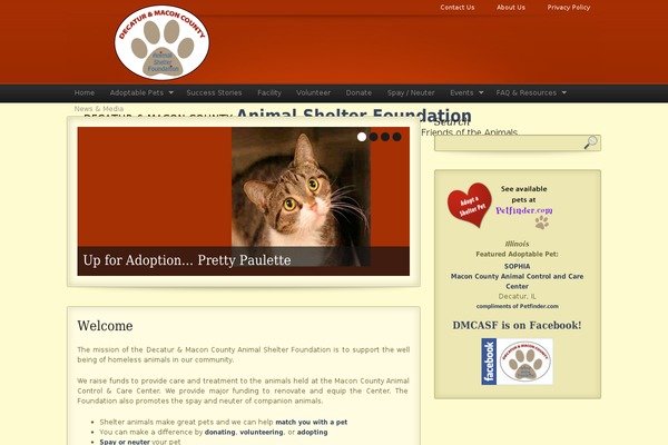 dmcasf.org site used Pixomia