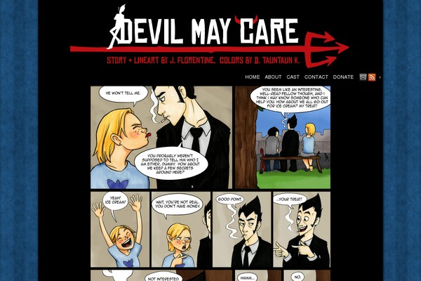 Site using Comic Easel plugin