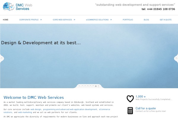 PinkRio theme site design template sample