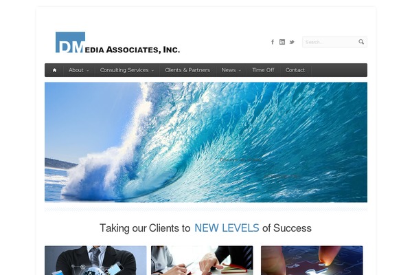 Aqua theme site design template sample