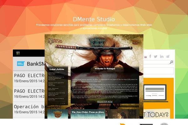 dmentestudio.com site used Dmente-website-wp