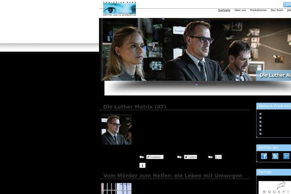 pandora theme site design template sample