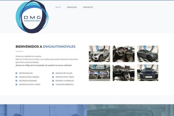 Autoshowroom theme site design template sample