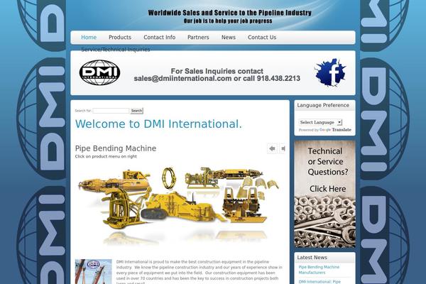 dmiinternational.com site used Yoo_phoenix_wp