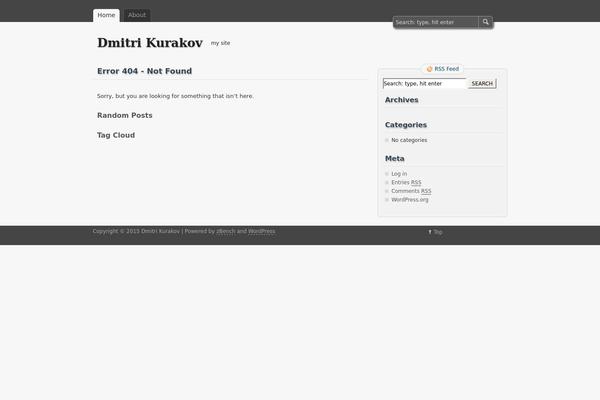 zBench theme site design template sample